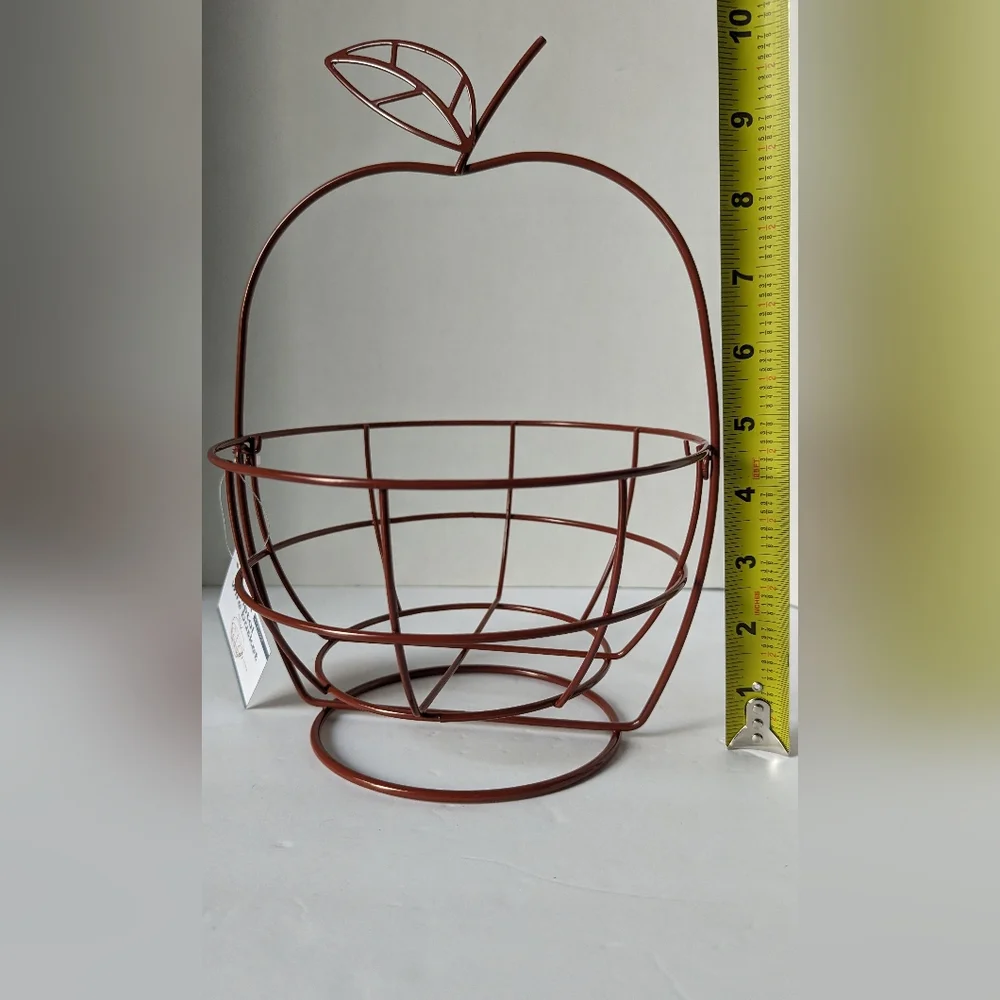 Target Bullseye Playground Apple Basket Centerpiece Fruit Bowl Kitchen Decor